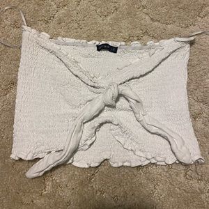 white tie tube top large